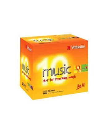 Verbatim Live It  Cd-    10 Lagringsmedie