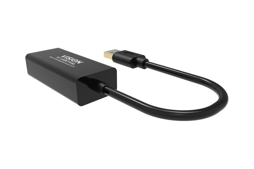 Vision Tc-usbeth Bl Netværksadapter Usb Gigabit Ethernet