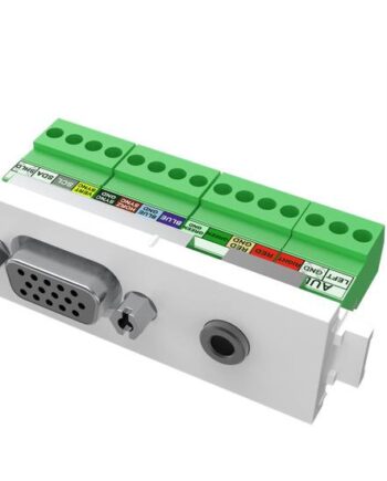 Vision Techconnect   Vga   5mm Module Modulær Facilitet Plade Snape-in