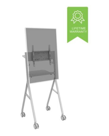 Vision Vfm-f10 Vogn Med Hjul For Fladt Panel Off-white