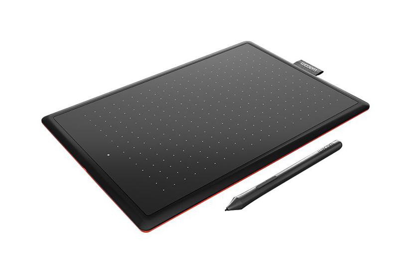 Wacom One By Wacom Digitizer Usb Sort Rød