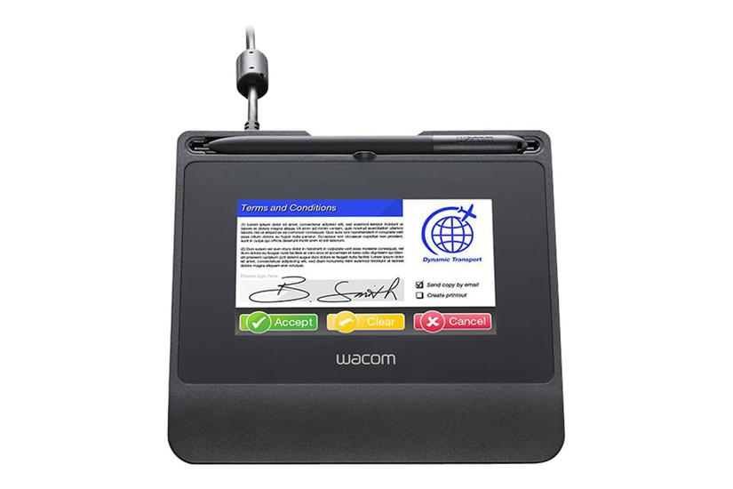 Wacom Stu-540 Signaturterminal Usb Seriel Sort