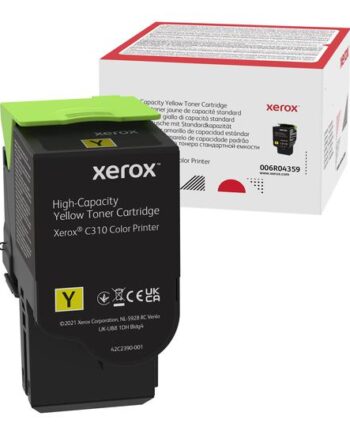Xerox Høj Kapacitet Gul Original Tonerpatron