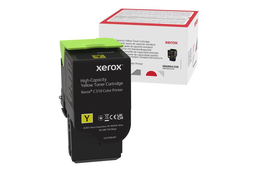 Xerox Høj Kapacitet Gul Original Tonerpatron