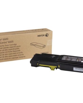 Xerox Phaser 6600 Høj Kapacitet Gul Original Tonerpatron
