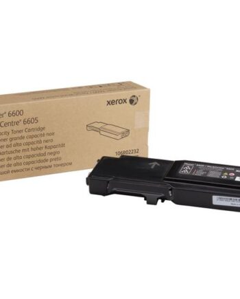 Xerox Phaser 6600 Høj Kapacitet Sort Original Tonerpatron