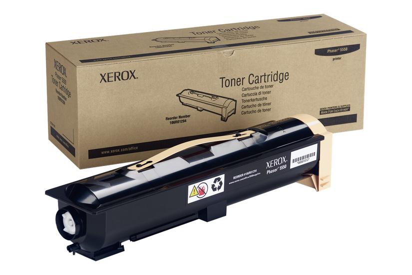 Xerox Phaser 5550 Sort Original Tonerpatron