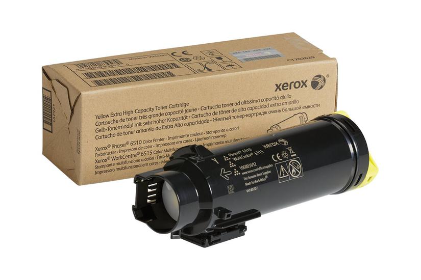 Xerox Workcentre 6515 Extra High Capacity Gul Original Tonerpatron