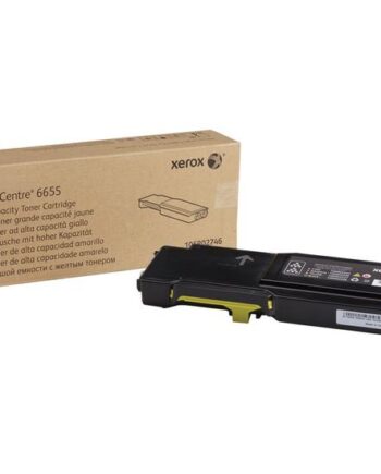 Xerox Workcentre 6655 Høj Kapacitet Gul Original Tonerpatron