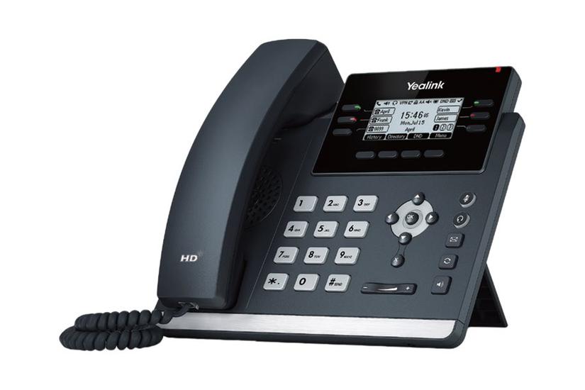 Yealink Sip-t42u Voip-telefon Med Opkalds-id -vejs Opkaldskapacitet