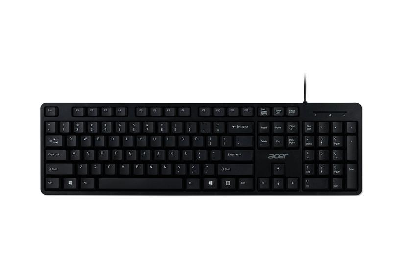 Acer Aak930 Sæt Med Mus Og Tastatur Nordisk Sort Indgangsudstyr