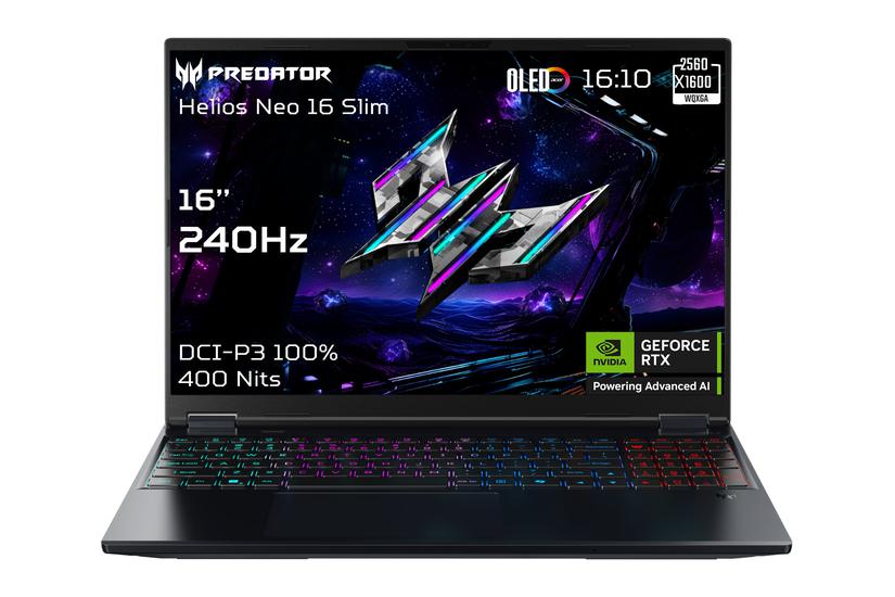 Acer Predator Helios Neo 16s Ai Phn16s-71 Bærbar Pc Intel Core Ultra Serie 275hx Ghz 32 Gb Ddr5 024 Tb Ssd Micron 16 Quot Oled