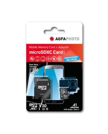 Agfaphoto 10616 Hukommelseskort 64 Gb Microsdhc Uhs-  Klasse 10