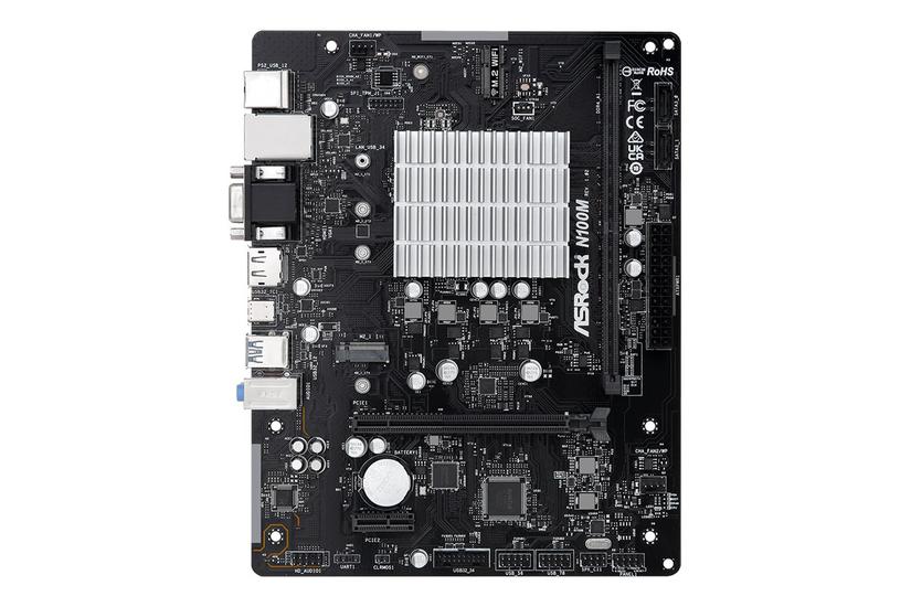 Asrock N100m Bundkort Micro Atx Intel -series N100