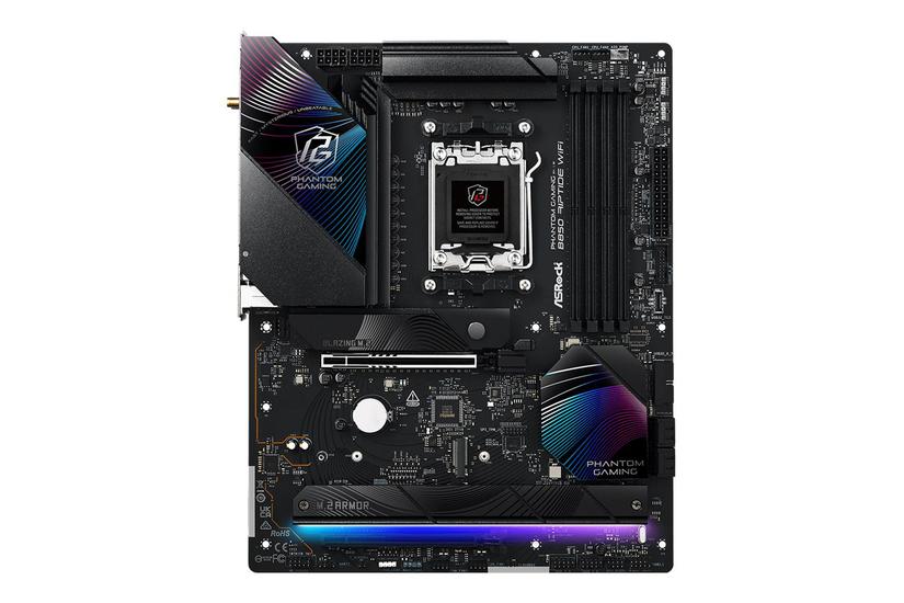 Asrock Phantom Gaming B850 Riptide Wifi Bundkort Atx Socket Am5 Amd B850