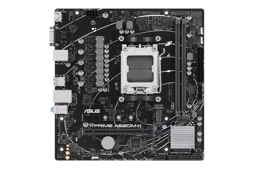 Asus Prime A620m- Ddr5 Micro Atx Bundkort Am5