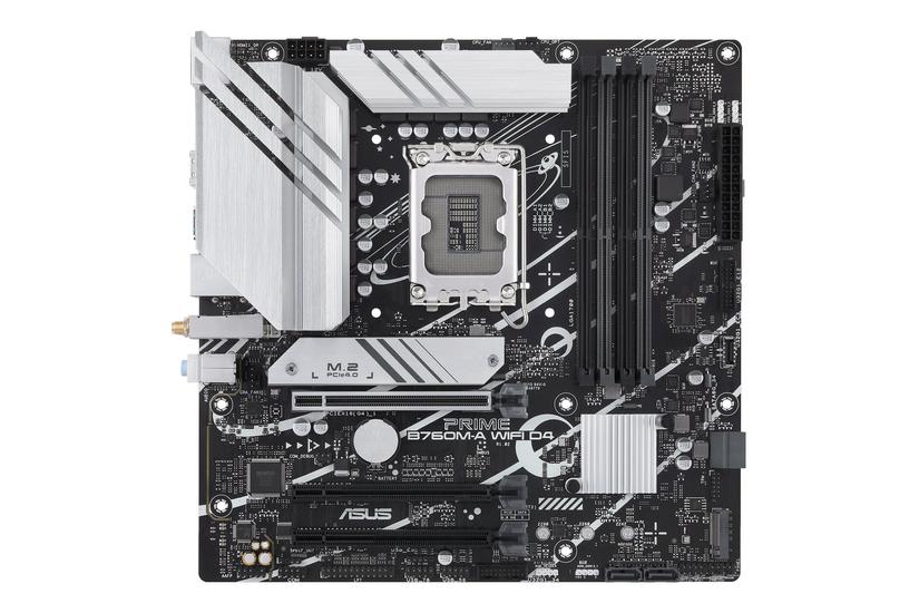 Asus Prime B760m- Wifi D4 Bundkort Micro Atx Lga1700 Sokkel B760