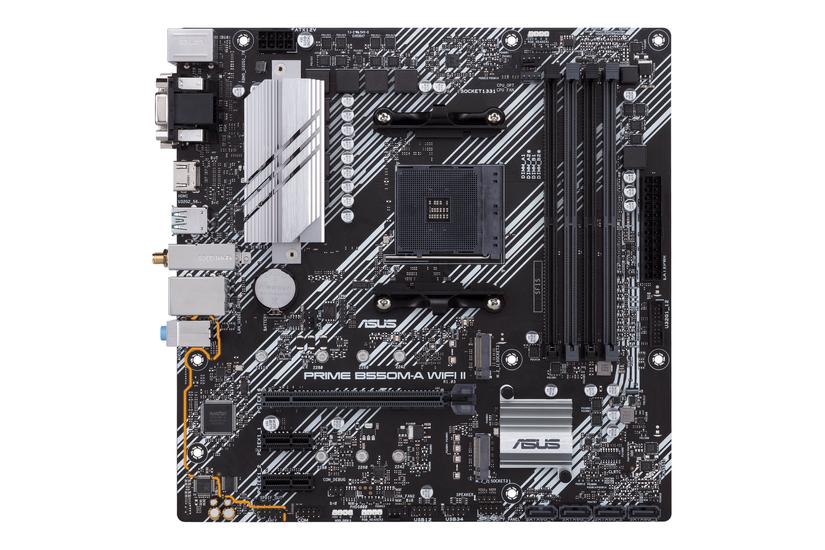Asus Prime B550m- Wifi Ii Bundkort Micro Atx Socket Am4 Amd B550