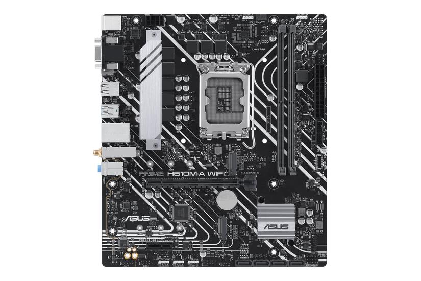 Asus Prime H610m- Wifi Ddr5 Micro Atx Bundkort Lga1700