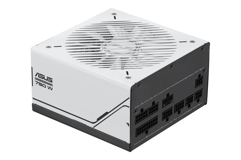 Asus Prime Strømforsyning 750w 80 Plus Gold Atx12v Eps12v Sort Hvid