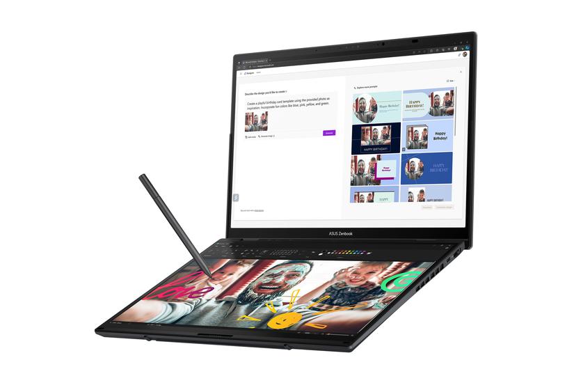 Asus Zenbook Duo Oled Ux8406ca-pz068x Bærbar Pc Intel Core Ultra Serie 285h Ghz 32 Gb Lpddr5x Tb Ssd 2280 Pcie X4 Nvm Express Nvme 14 Quot Oled