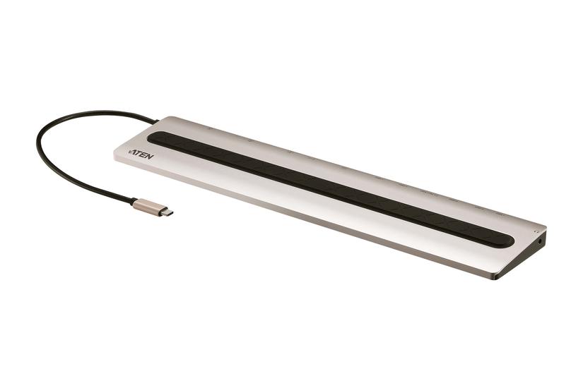 Aten Uh3237-at Dockingstation Ledningsført Usb Gen Gen Type- Sort Grå