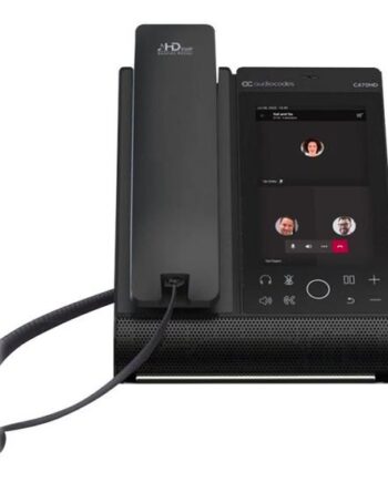 Audiocodes C470hd Voip-telefon Med Bluetooth Interface Med Opkalds-id