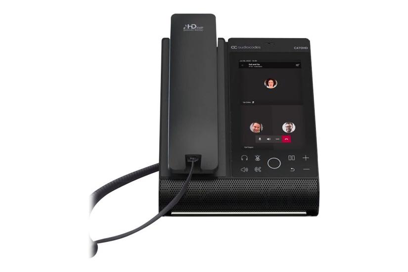 Audiocodes C470hd Voip-telefon Med Bluetooth Interface Med Opkalds-id