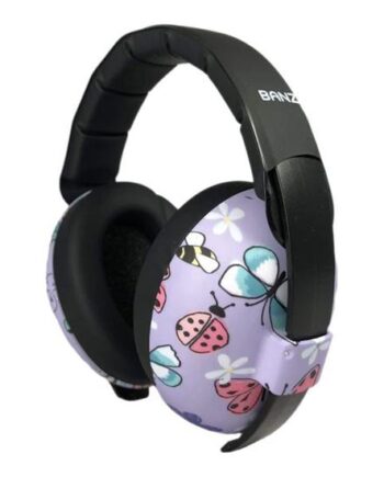 Banz Banzee Baby Prints ørevarmere Butterflies
