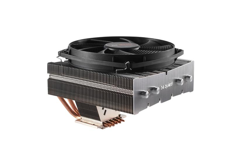 Be Quiet Shadow Rock Tf Processor Køler 13 Cm Sort Kobberfarve Sølv