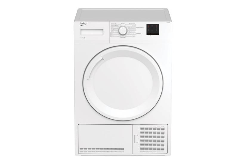 Beko Dcu 8230 Tørremaskine Frontbetjening Fritstående Hvid