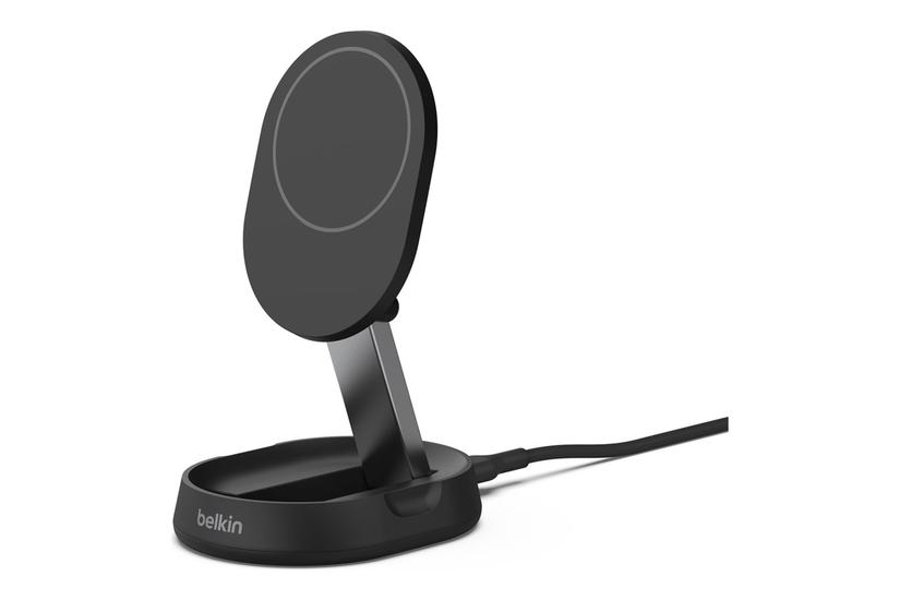 Belkin Boostcharge Pro Trådløs Opladningsstander Magnetisk Konverterbar Med Qi2 15 Watt