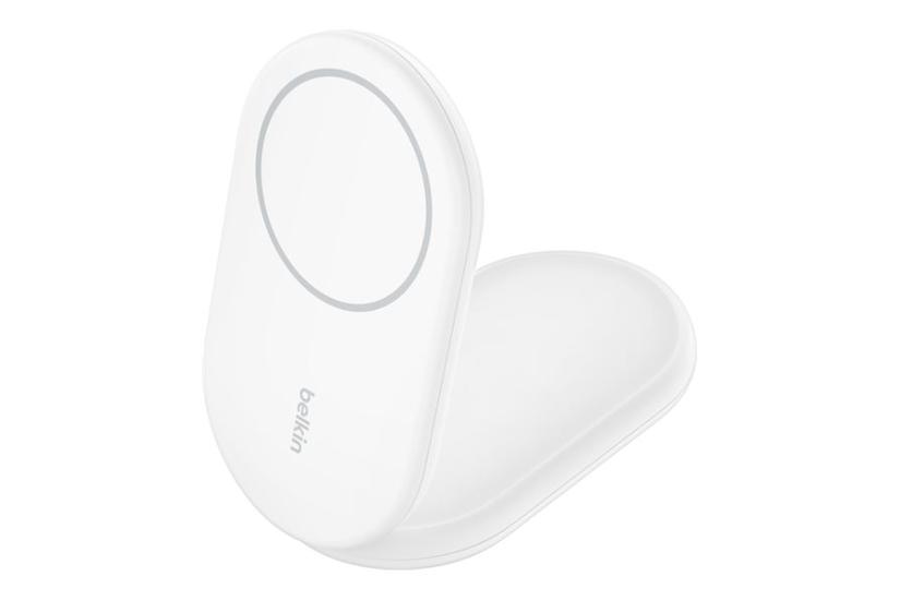 Belkin Boostcharge Trådløs Opladningsstander Magnetisk Foldbar Med Qi2 15 Watt Mfi Certified