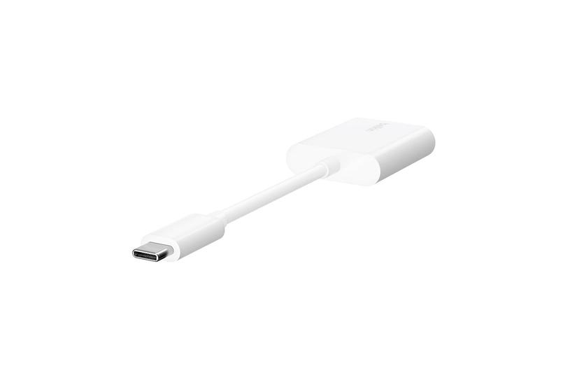 Belkin Connect Audio Charge Usb- Til Usb- Hovedtelefon Opladningsadapter Audio Usb 14
