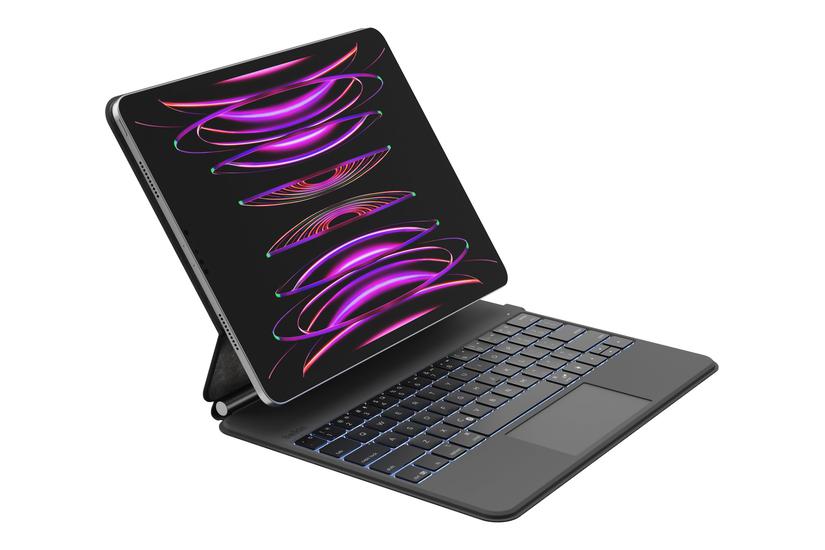Belkin Connect Pro Tastatur Og Folio-kasse Beskyttende Etui Med Magnetisk Stander Med Trackpad Indgangsudstyr