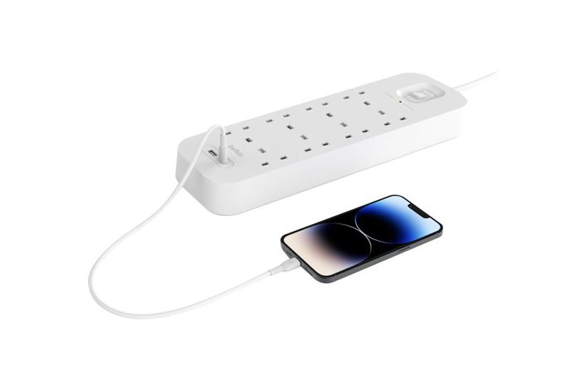 Belkin Connect Strømstødsbeskytter Med Usb- - Og Usb- -porte