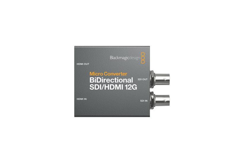 Blackmagic Micro Converter Bidirectional Sdi Hdmi 12g 12g-sdi Hd-sdi Sdi Til Hdmi Bidirectional Video- Og Audioomformer