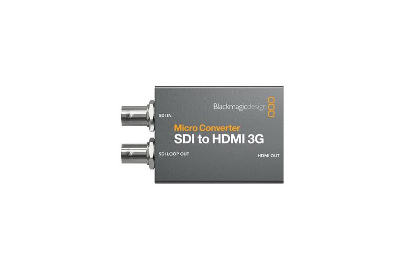 Blackmagic Micro Converter Sdi To Hdmi 3g 3g-sdi Hd-sdi Sdi Til Hdmi Video Og Audio Transformer