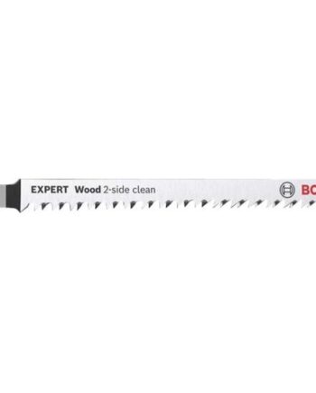Bosch Expert Wood  -side Clean T308 Bp Stiksavsklinge For Krydsfiner  Solidt Træ Møbelplade   Stykker