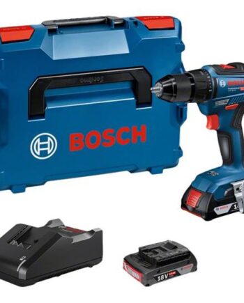 Bosch Gsr 18v-45 Professional Bor Driver Ledningfri  -hastigheders   Batterier  Inkluderet Oplader
