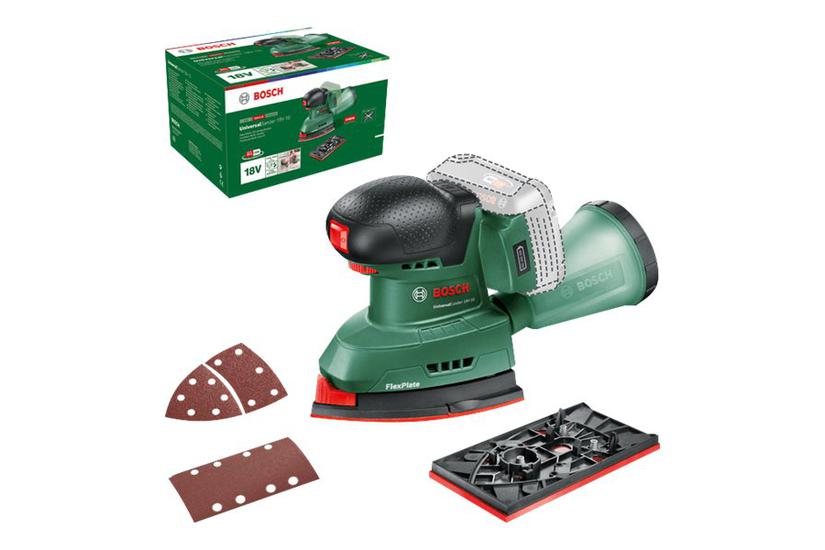 Bosch Universalsander 18v-10 Deltasliber Ledningfri Intet Batteri