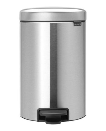Brabantia Newicon Skraldespand 12   Mat Stål