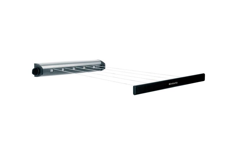 Brabantia Pull-out Drying Lines Set Pcs Wall-mountable Rack Rustfrit Stål