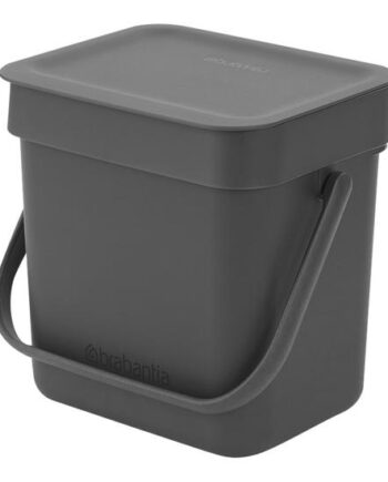 Brabantia Sort   Go Skraldespand     Grå