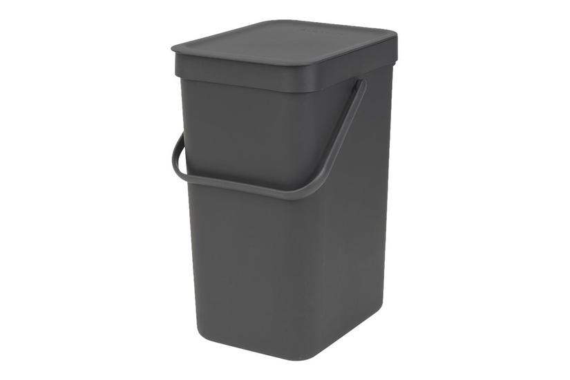 Brabantia Sort Go Skraldespand 12 Grå