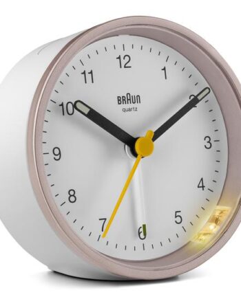 Braun Bc 12 Pw Quarzwecker Pink-weiß  67103