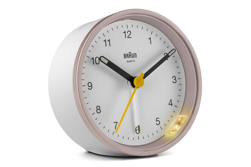 Braun Bc 12 Pw Quarzwecker Pink-weiß 67103