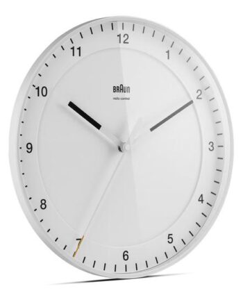 Braun Bc 17  -dcf Funkwanduhr Weiß  67095