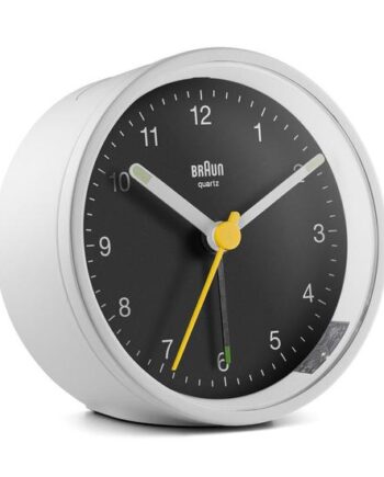 Braun Bc 12 Wb Quarzwecker Weiß  67050