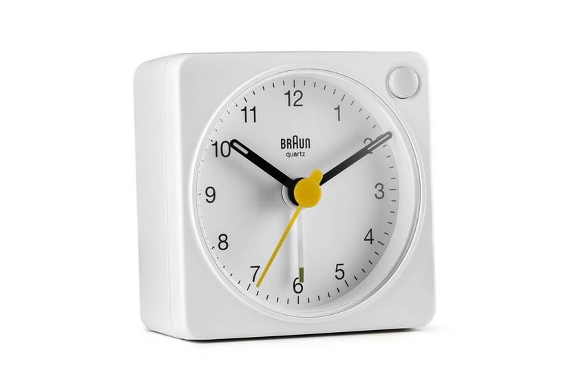 Braun Bc 02 Xw Quarzwecker Weiß Lichtfunk
